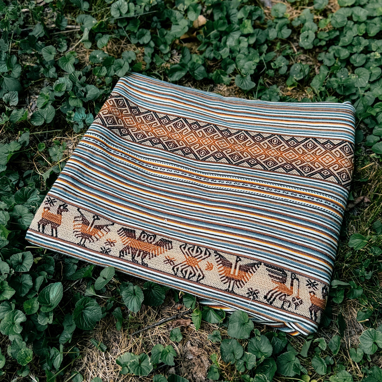 Andean Textile – Earth, Sky & Birds