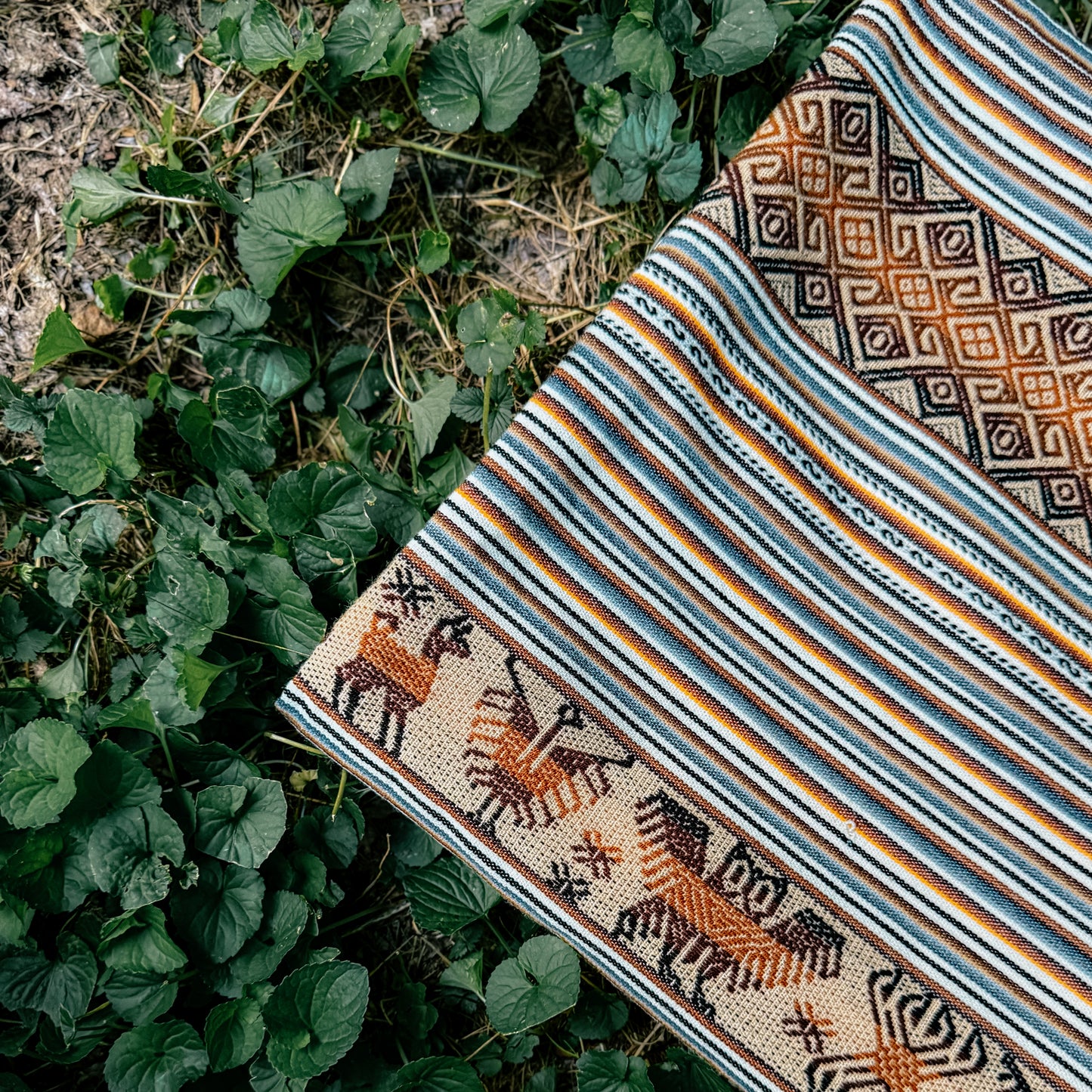 Andean Textile – Earth, Sky & Birds