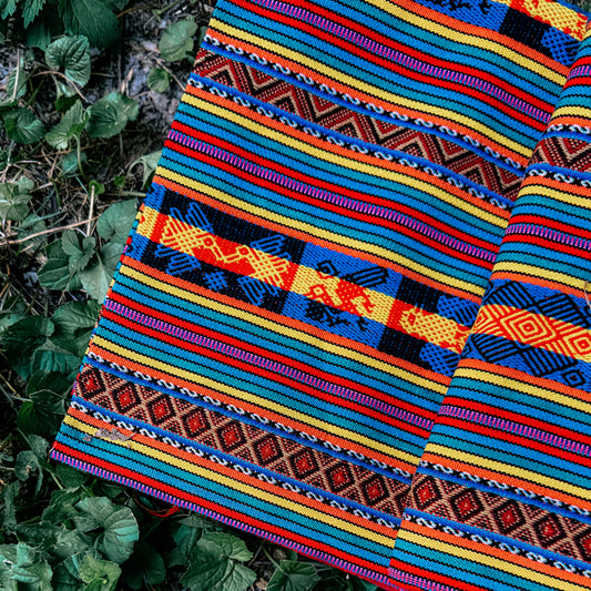 Andean Textile – Blue Highland Story