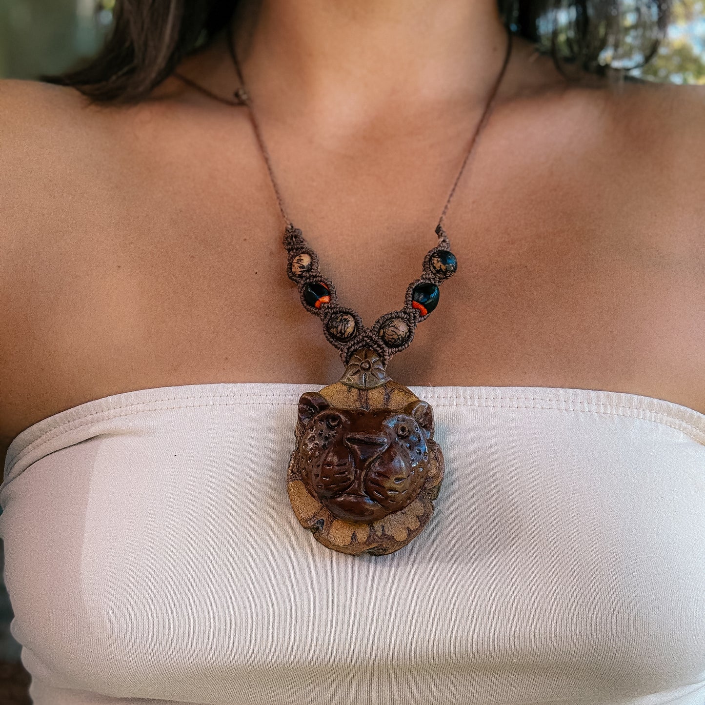 Amazonian Vine Necklace – Jaguar Guardian