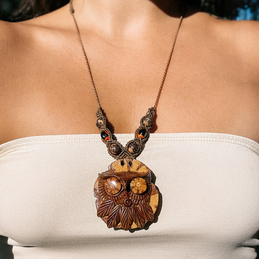 Amazonian Vine Necklace – Night Owl