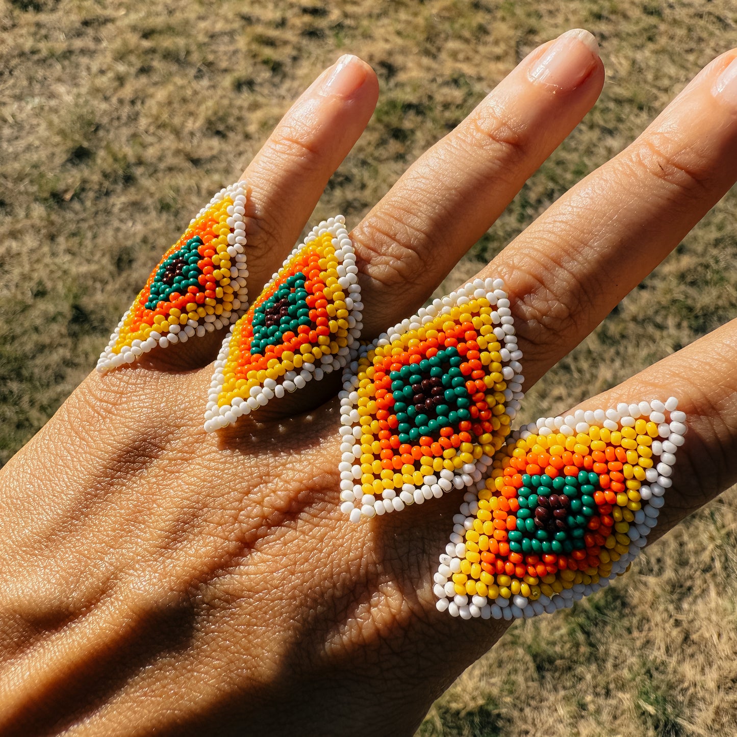 Huni Kuin Beaded Ring