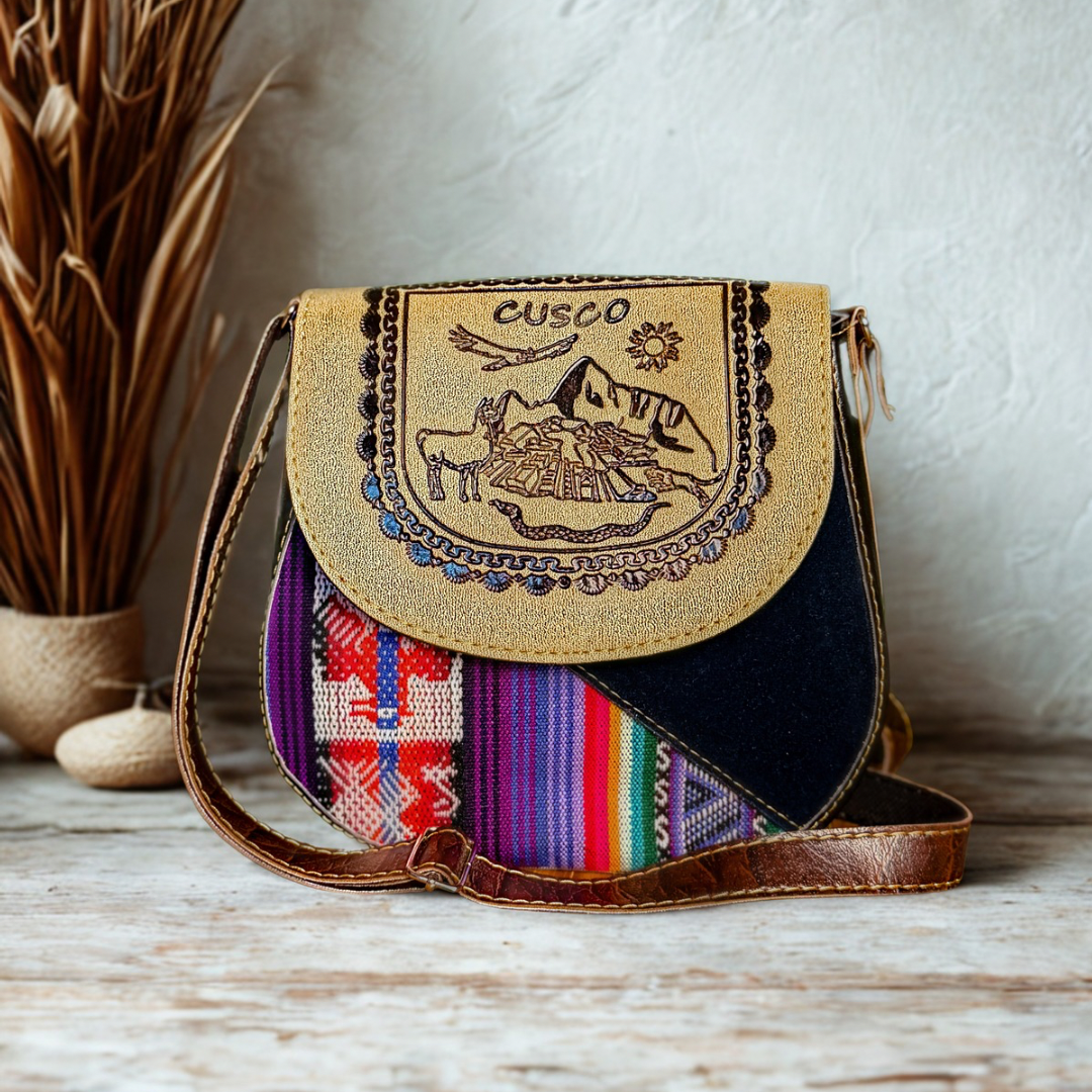 Cusco Crossbody Purse – Purple Highlands